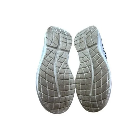 Oofos OOmg Snow Leopard Print Women Size 9 EU 40 Recovery Comfort Slip On Shoes - Picture 3 of 7